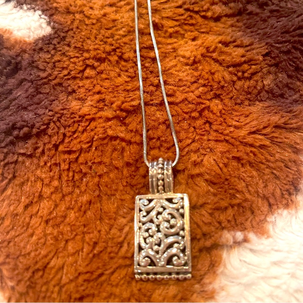 Bali Indonesia pendent. Sterling silver